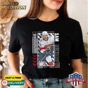 Sam Reinhart Hockey Paper Poster Panthers Retro Fan T-Shirt